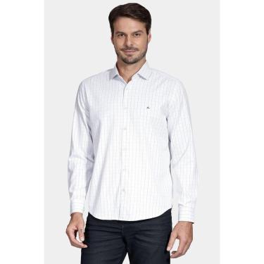 Imagem de Camisa Aramis Manga Longa Slim Maquinetada Xadrez-Masculino