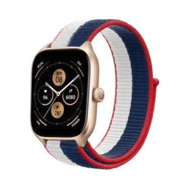 Imagem de Pulseira De Nylon Para Relógio Amazfit Para GTS 4/3/2e Mini/GTR 4/3/Pr
