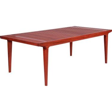 Imagem de Mesa de Madeira Tramontina Mood em Madeira Jatobá Eco Clear Tramontina