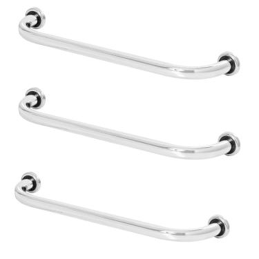 Imagem de Kit 3 Barras De Apoio Para Idoso 50cm 60cm 80cm