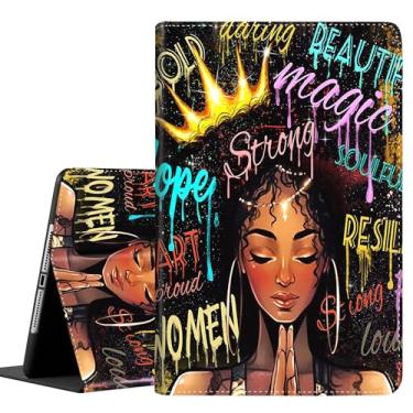 Imagem de Capas para Samsung Galaxy Tab A9 Plus 28 cm 2023, capa protetora durável à prova de choque para tablet Samsung A9+ 11 polegadas / 11 polegadas (SM-X210/X216/X218), mulheres afro-americanas, menina