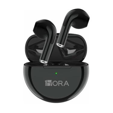 Imagem de Fone de Ouvido Bluetooth Aut119n Preto Design Intra-Auricular Controle de Toque Estojo de Carregamento Compatível com Dispositivos Android Ios MPOWER