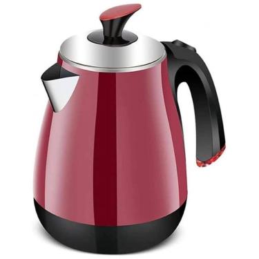 Imagem de Chaleira Elétrica 1.7L com Desligamento Automático e Proteção de Fervura, 1500W, 110v, UOOD, Vermelho