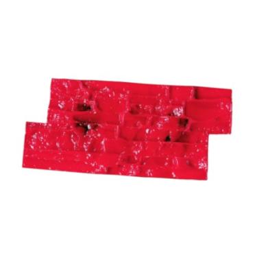 Imagem de Milageto Tapete de carimbo de concreto Tapete de textura de pedra para parede ou piso de concreto, carimbo decorativo leve e sem costura para piso