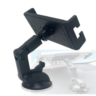 Imagem de Suporte de painel de carro para Starlink Mini, suporte de ventosa de carro, ângulo ajustável mais amplo, base de sucção de alta resistência