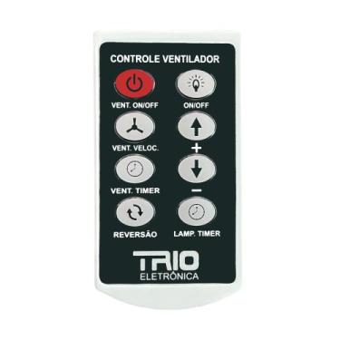 Imagem de Kit Controle Remoto Para Ventilador De Teto Universal Trio