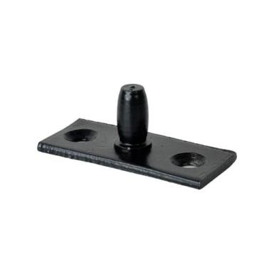 Imagem de Pivo para dobradiça inferior preto - MettallFleck