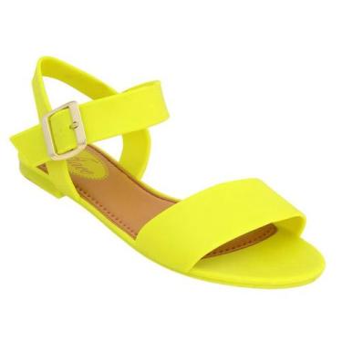 Imagem de Sandalia Feminina Fivel Rasteirinha Antiderrapante Chinelo com Fivela 