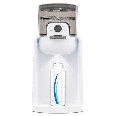 Imagem de Aquecedor de Mamadeiras com Controle Preciso de Temperatura com Dispensador de Água, GROWNSY, Branco