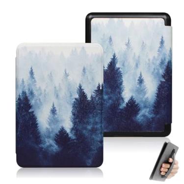 Imagem de GUKSRASO Capa para Kindle Paperwhite 12ª Geração (7") / Colorsoft Signature Edition 2024 - com Função Automática de Dormir/Despertar e Alça de Mão