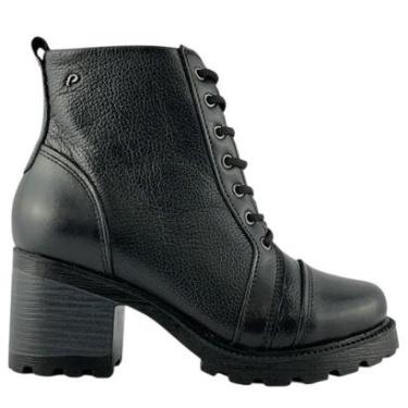 Imagem de Bota Pegada Couro Feminina Preto 281312-Feminino