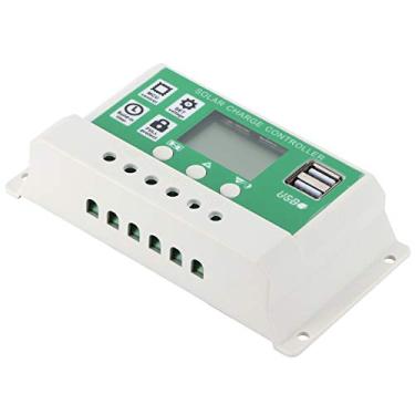 Imagem de LiebeWH Regulador Controlador de Carga Solar 20A 12V 24V Display LCD MPPT Com Foco Automático e Rastreamento de Carregamento Integrado Proteção contra Superaquecimento e Sobrecorrente Calor