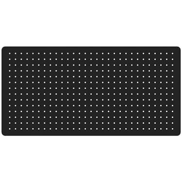 Imagem de Painéis organizadores de parede pretos - Solução de armazenamento versátil para artesanato, joias, garagem, cozinha, banheiro e escritório - Prateleiras e suportes de exibição elegantes