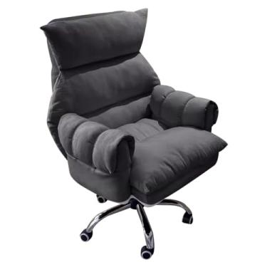 Imagem de Cadeira macia para jogos, cadeira reclinável, ergonômica, cadeiras de escritório, sofá preguiçoso para quarto, cadeiras de mesa de escritório em casa, cadeira de computador, encosto poltrona