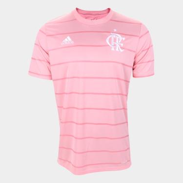 Imagem de Camisa Flamengo Outubro Rosa 21/22 s/n Torcedor Adidas Masculina-Masculino