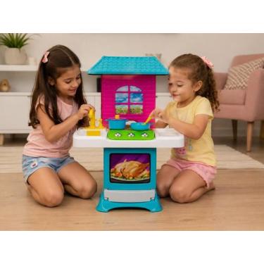 Imagem de Cozinha Infantil Fogão Forno e Pia - LUA DE CRISTAL