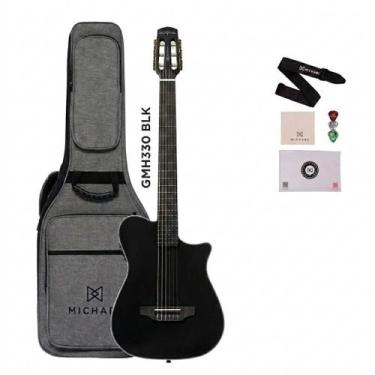 Imagem de Violão michael neoedge flat solido gmh330 dark side com bag