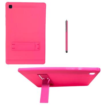 Imagem de Capa Case Suporte Rosa para Tablet Samsung Galaxy A7 Lite 8.7 T220/T225 + Caneta Touch