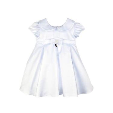 Imagem de Vestido Branco Infantil Bebê