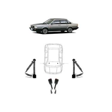 Imagem de Par de Cintos de Segurança 3 pontos Santana + Par de Fechos - HCML, Ci