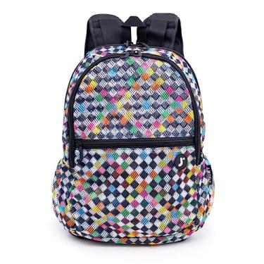 Imagem de J World New York Mochila de malha, Mochila de malha para laptop, Damas, One Size