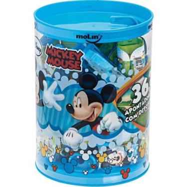 Imagem de Apontador com Depósito Mickey Sortido Pote com 36 Unidades - Molin