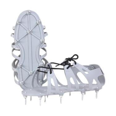 Imagem de Xgdsnly Sapatos com pontas para aeração de pátio e jardim com pontas, aerador de gramado resistente ao desgaste, ferramenta aeradora de quintal para compostos, Prego 4.5cm