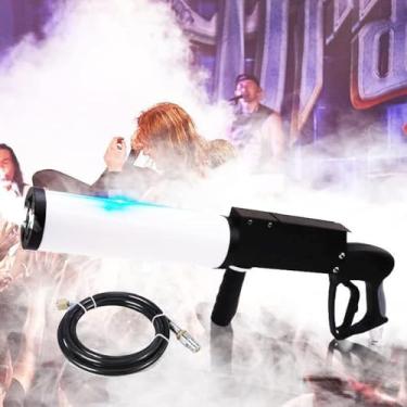 Imagem de Krass Party Led Cannon Handheld Cryo Co2 Gun Night Club Bar Dj Jet Effect Colorido Com Mangueira De Gás Fogger Smoke Gun Spray Stage Effect