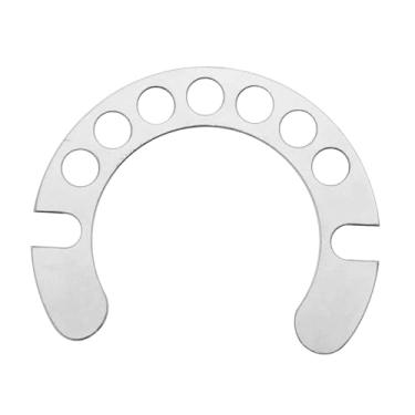 Imagem de Fenteer Arruela de garfo dianteiro de bicicleta, espaçador de fone de ouvido de bicicleta, espaçadores de ajuste fino, substituição de espaçador de mesa de