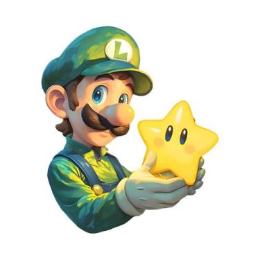 Imagem de Kit De Pintura Em Diamante DIY Mario Bros, Pôster De Videogame, Bordad