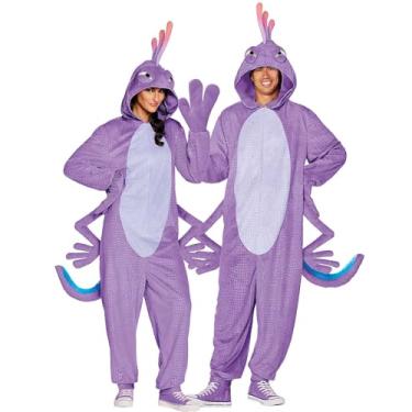 Imagem de Spirit Halloween Fantasia adulta Randall da Monsters Inc, Multicor, LARGE/X-LARGE