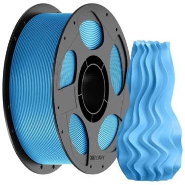 Imagem de Filamento para Impressora 3d Anycubic PLA 1.75mm 1kg Cor Azul Ciano