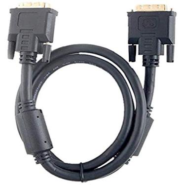 Imagem de Link Depot DVI-6-DD 1,8 m, banhado a ouro Dvi-D macho para Dvi-D macho cabo de ligação dupla