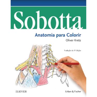 Imagem de Livro - Sobotta Anatomia para Colorir - Kretz 3ª edição