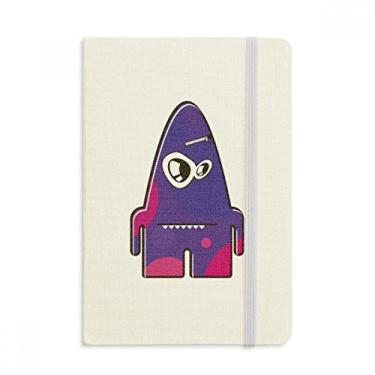 Imagem de Caderno de Monstro Roxo do Universo com Capa Rígida de Tecido Oficial