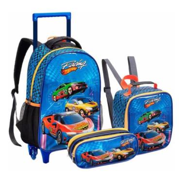 Kit Mochila Tema Carros com Preços Incríveis no Shoptime