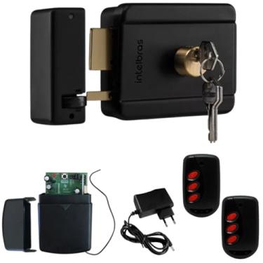 Imagem de Kit Fechadura Elétrica Intelbras S/Fio Aciona pelo Controle