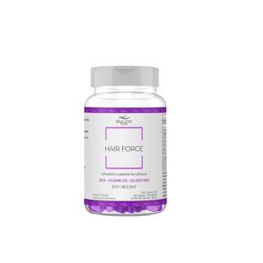 Imagem de Hair Force - Cabelo, Pele e Unhas - Biotina Alto Teor, Colágeno, Vitaminas e Minerais Essenciais - 60 Cápsulas, Suplemento Alimentar GULCO CARE