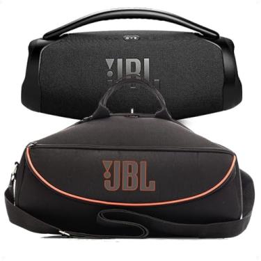 Imagem de Bolsa Case Capa Bag Triboshop para Boombox 3 2 1 Com Bolso Alça Resistente - Resistente a Agua, Acolchoado Premium