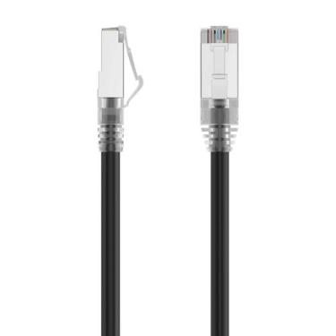 Imagem de Patch CORD Gamer CAT.6 CM T568A/B 1.8M Preto 35123025 - Furukawa