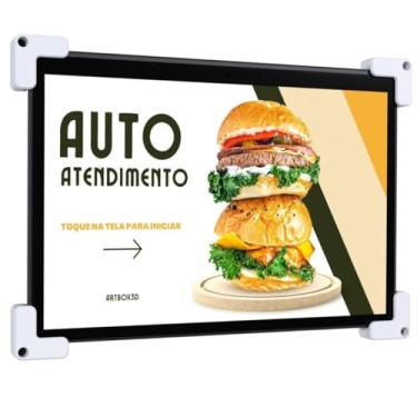 Imagem de Suporte de Parede com Trava Anti-Furto Compatível com Tablet's de até 1,5 cm Espessura