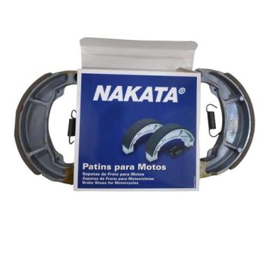 Imagem de Patim Lona De Freio Titan 00/150 Traseira E Dianteira - NAKATA