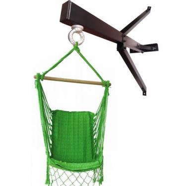 Imagem de Gancho/suporte Para Rede Cadeira De Balanço De Parede - Tudomix