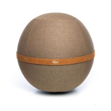 Imagem de Bloon Paris Bloon Cadeira de mesa de 55 cm | Alívio da dor nas costas e melhora a postura | Resistente a manchas e antiderrapante | Feito à mão em Portugal | Cor Trufa