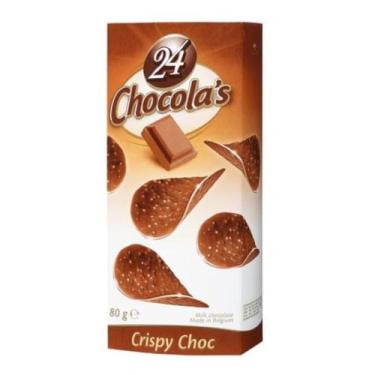 Imagem de Chocolate Belga 24 Chocola's Hamlet - Chips de Chocolate 80g - Ao Leit