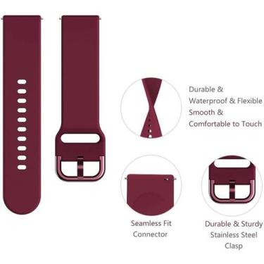 Imagem de Pulseiras fecho invertido Nsmart compatíveis com Amazfit GTS / GTS 2 M