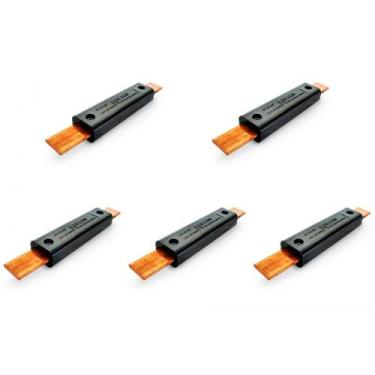 Imagem de Kit C/5 - Fusivel Faca Negrini 100A  Ff-100/250