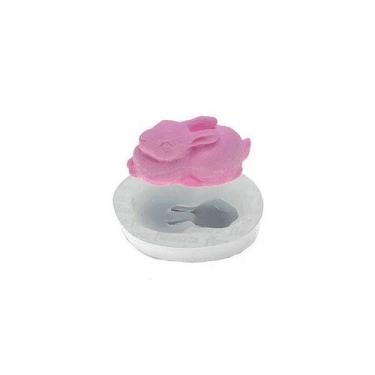 Imagem de Molde de Silicone Coelho Detalhado Gd Ref. 651 Flexarte Rizzo Confeita