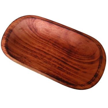 Imagem de Gameleira Artesanal Madeira Maciça Para Petiscos Carnes Fritas - MOK