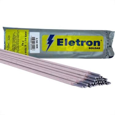 Imagem de Eletrodo Eletron E-7018-1 - 2,5Mm - Caixa - Kit C/2 Kilos